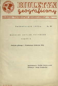 Katalog jezior polskich. Cz. 5, Jeziora g&oacute;rnego i środkowego dorzecza Odry
