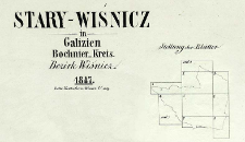 Stary Wiśnicz in Galizien, Bochnier-Kreis Bezirk Wiśnicz 1847