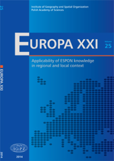 Europa XXI 25 (2014), Contents