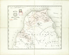 Mapa Ziemi Piltyńskiej z roku 1747
