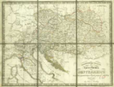 Allgemeine Charte des Kaiserthumes Oesterreich in seiner gegenw&auml;rtigen Begr&auml;nzung und Eintheilung