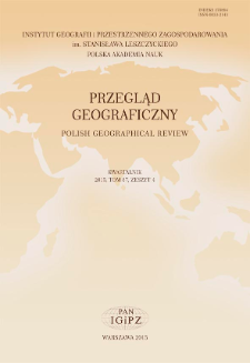 Przegląd Geograficzny T. 87 z. 4 (2015), Recenzje