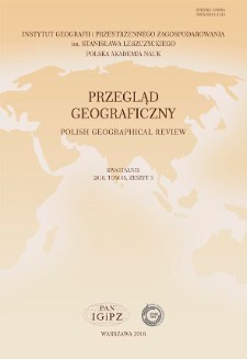 Aktywność spływ&oacute;w gruzowych w polskiej części Karkonoszy w świetle badań lichenometrycznych = The activity of debris flows in the Polish part of the Karkonosze Mountains in the light of lichenometric measurements