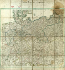 Neueste Karte von Deutschland in seine Bundesstaaten eingetheilt zufolge der Bestimungen des Wiener Congresses des Pariser Friedens vom 21ten Nov. 1815 und der neuesten Austauschungen