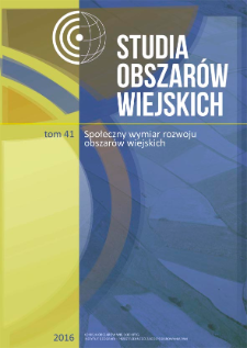 Ludność na obszarach wiejskich wojew&oacute;dztwa opolskiego &ndash; przeszłość i perspektywy demograficzne = Population in rural areas of the Opolskie Voivodship - demographic past and future prospects