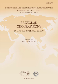 Regiony termicznej zimy w Polsce = Thermal-winter regions in Poland