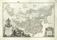 Carte La Plus Generale Etqui Comprend La Chine, La Tartarie Chinoise, Et Le Tibet