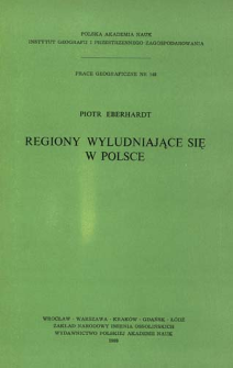 Regiony wyludniające się w Polsce = Regiony Pol'ši podvergnutye obezlûdeniû = Depopulating regions in Poland