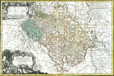 Principatvs Silesiae Oppaviensis novissima Tabula geographica