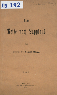 Eine Reise nach Lappland