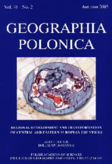Geographia Polonica Vol.79 No. 2 (2006)
