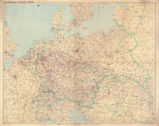 Gea-Übersichtskarte - Mitteleuropa 1:1 500 000