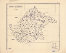 Wojew&oacute;dztwo szczecińskie, powiat Białogard : mapa administracyjna i komunikacyjna : skala 1:100 000