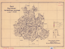 Powiat mogileński : mapa administracyjna i komunikacyjna w skali 1:100 000