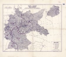 Germany zones of occupation : international frontiers 1937- international boundaires 1941. Map "D", MAP "D" annexed to the Agreement of 26th July, 1945 = Allemagne zones d'occupation : frontiers internationales de 1937 - limites interieure de 1941. Carte "D", CARTE "D" jointe en annexe &agrave; l'Accord du 26 juillet 1945