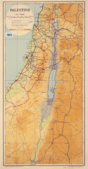 Palestine : scale 1:500 000