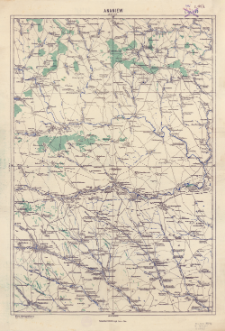 Ananiew : podziałka 1:200.000 czyli 1 cm = 2 km.