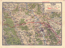 Paasche's Spezialkarten der Westfront (Belgien und Frankreich) : Maßstab 1:105 000. Blatt 7, Verdun
