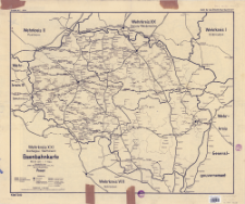 Wehrkreis XXI Reichsgau Wartheland : Eisenbahnkarte