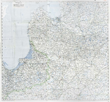 Übersichtskarte von Ostpreussen, Kurland und den angrenzenden Gebieten : 1:750 000