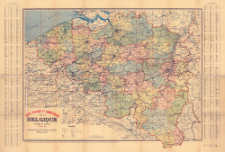 Carte politique et administrative de la Belgique : &eacute;chelle 1/320,000