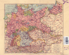 Niemcy przegląd polityczny : podziałka 1:4 600 000