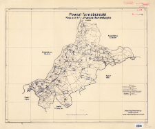 Powiat tarnobrzeski : mapa administracyjna i komunikacyjna : 1:100 000
