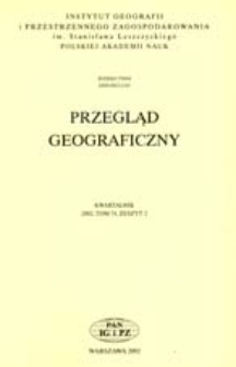 Przegląd Geograficzny T. 74 z. 2 (2002)