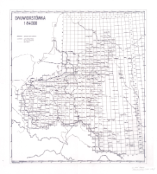 Nova&acirc; topografičeska&acirc; karta Zapadnoj Rossii 1:84 000 [skorowidz arkuszy]