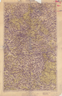 41&deg;53&deg; Białystok : podziałka 1:200.000 czyli 1 cm = 2 km