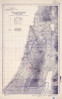 Palestine : north sheet : scale 1:250,000