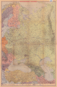 Ravenstein Karte : Osteuropa : 1:3 1/3 mill