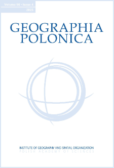 Geographia Polonica Vol. 96 No. 4 (2023)