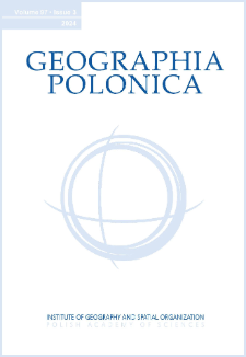 Geographia Polonica Vol. 97 No. 3 (2024)