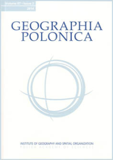 Geographia Polonica Vol. 87 No. 3 (2014)