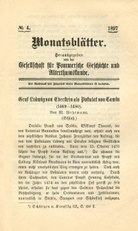 Monatsblätter Jhrg. 11, H. 4 (1897)