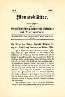 Monatsblätter Jhrg. 20, H. 2 (1906)
