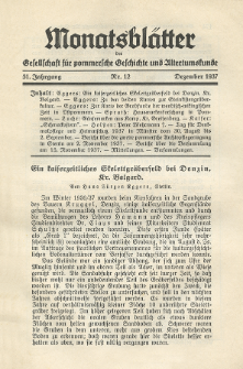Monatsblätter Jhrg. 51, H. 12 (1937)