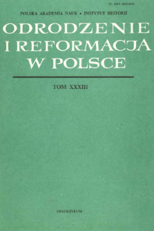 Korespondencja Tomasza Płazy z Marcinem Kromerem