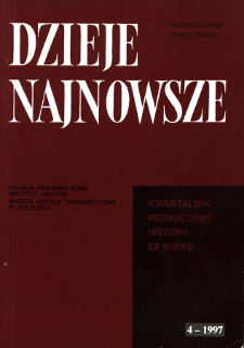 Przemieszczenia ludnościowe w Europie Środkowowschodniej po II wojnie światowej : pr&oacute;ba bilansu historiograficznego