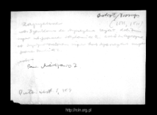 Zapieczne. Files of Ostroleka district in the Middle Ages. Files of Historico-Geographical Dictionary of Masovia in the Middle Ages