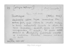 Kałęczyn. Files of Nur district in the Middle Ages. Files of Historico-Geographical Dictionary of Masovia in the Middle Ages