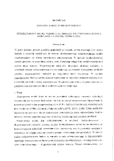 Tr&oacute;jsektorowy model wzrostu do analizy wpływu ograniczenia emisji GHG na zmianę technologii.