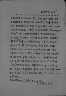 Kartoteka Słownika polszczyzny XVI w.; Źródło; Biel Kron Oczko Cieplice b.n.os
