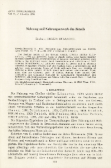 Nahrung und Nahrungserwerb des Ziesels