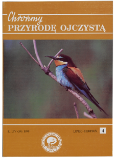 "Ochrona gatunkowa zwierząt w województwie krakowskim" - sesja naukowa (Kraków, 20.04.1998 r.)