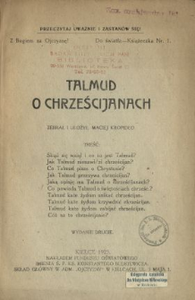 Talmud o chrześcijanach