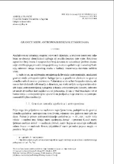 Granice među antroponimijskim kategorijama