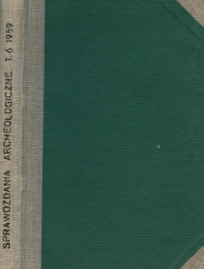 Prace badawcze Stacji Archeologicznej w Łęczycy w r. 1956