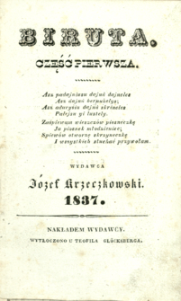 Biruta 1837 Cz.2